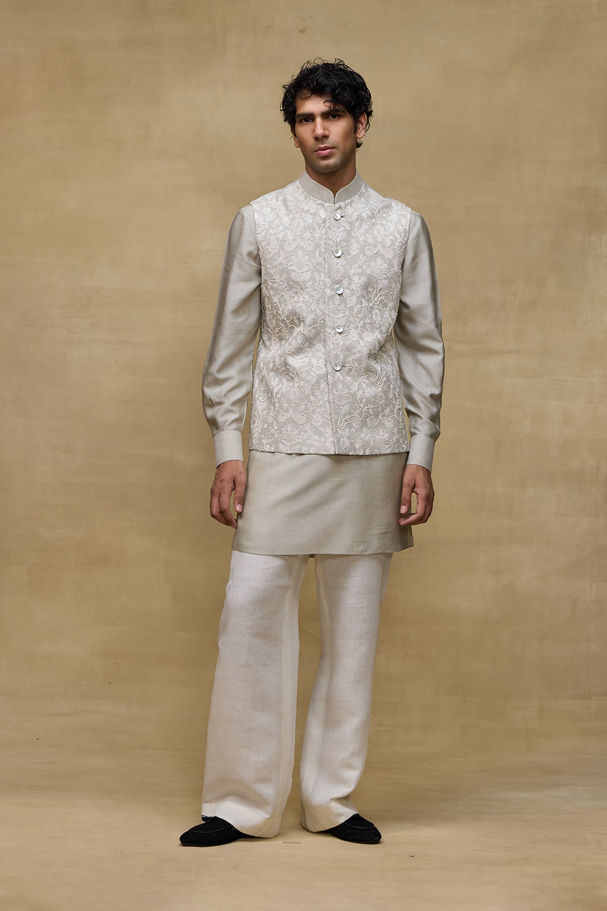 Light Sage Green Heritage Mens Bundi