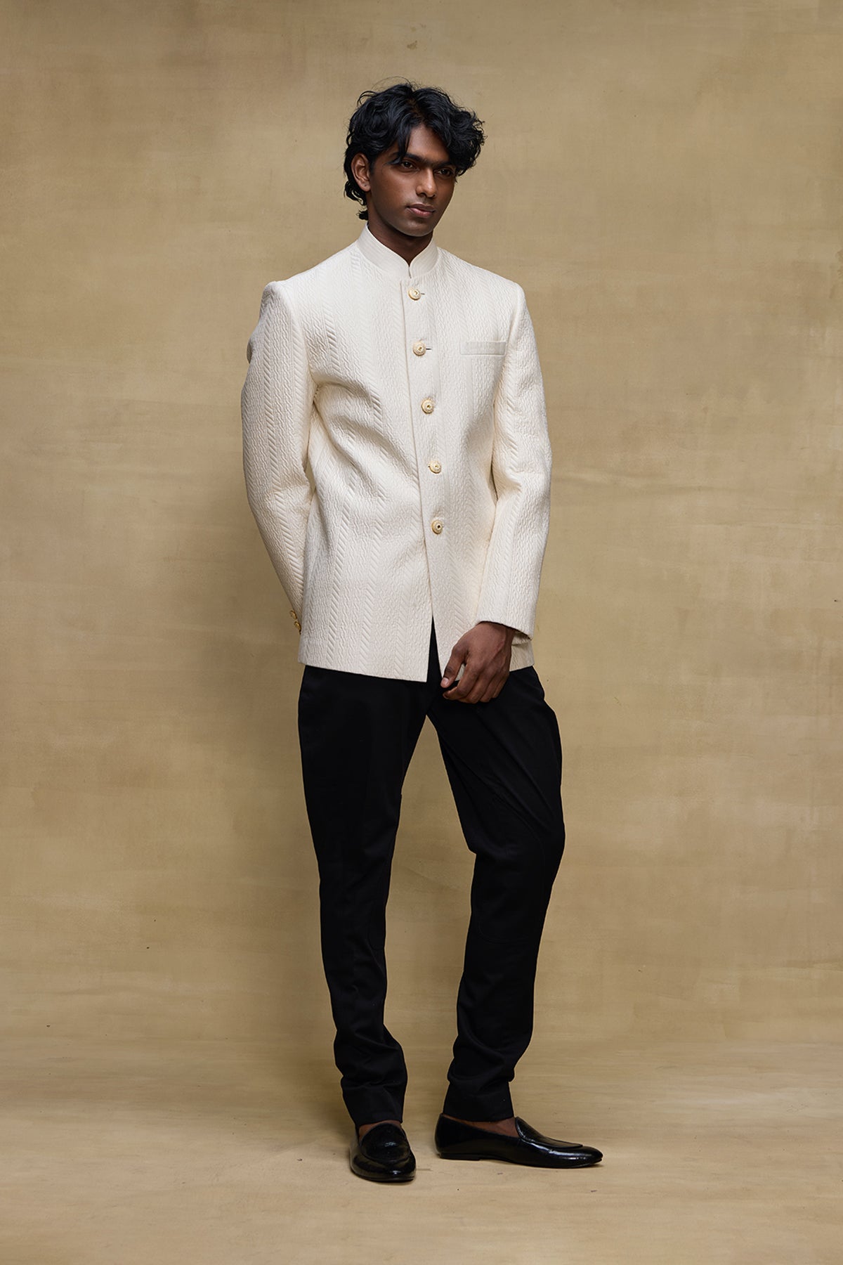 Ivory Heritage Mens Bandgala