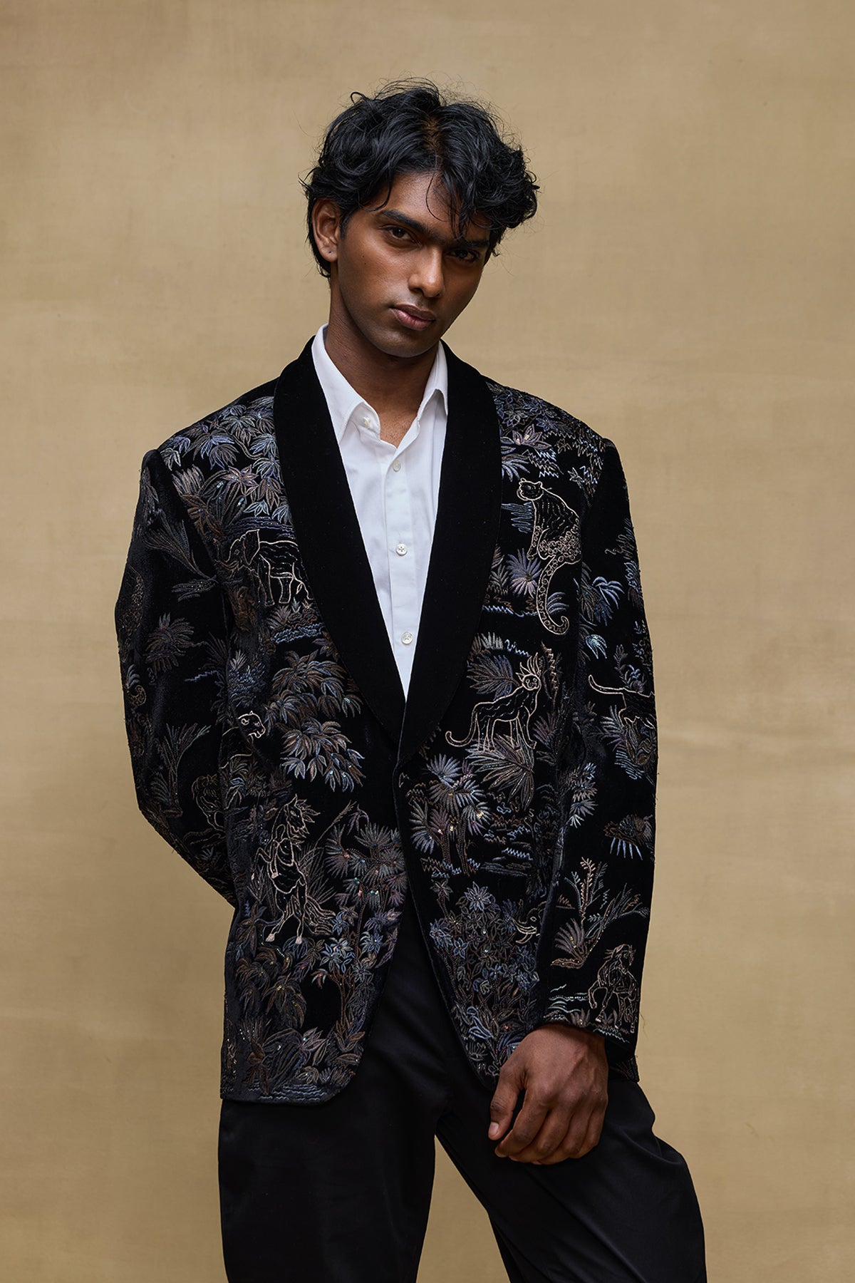 Black Elite Mens Tuxedo
