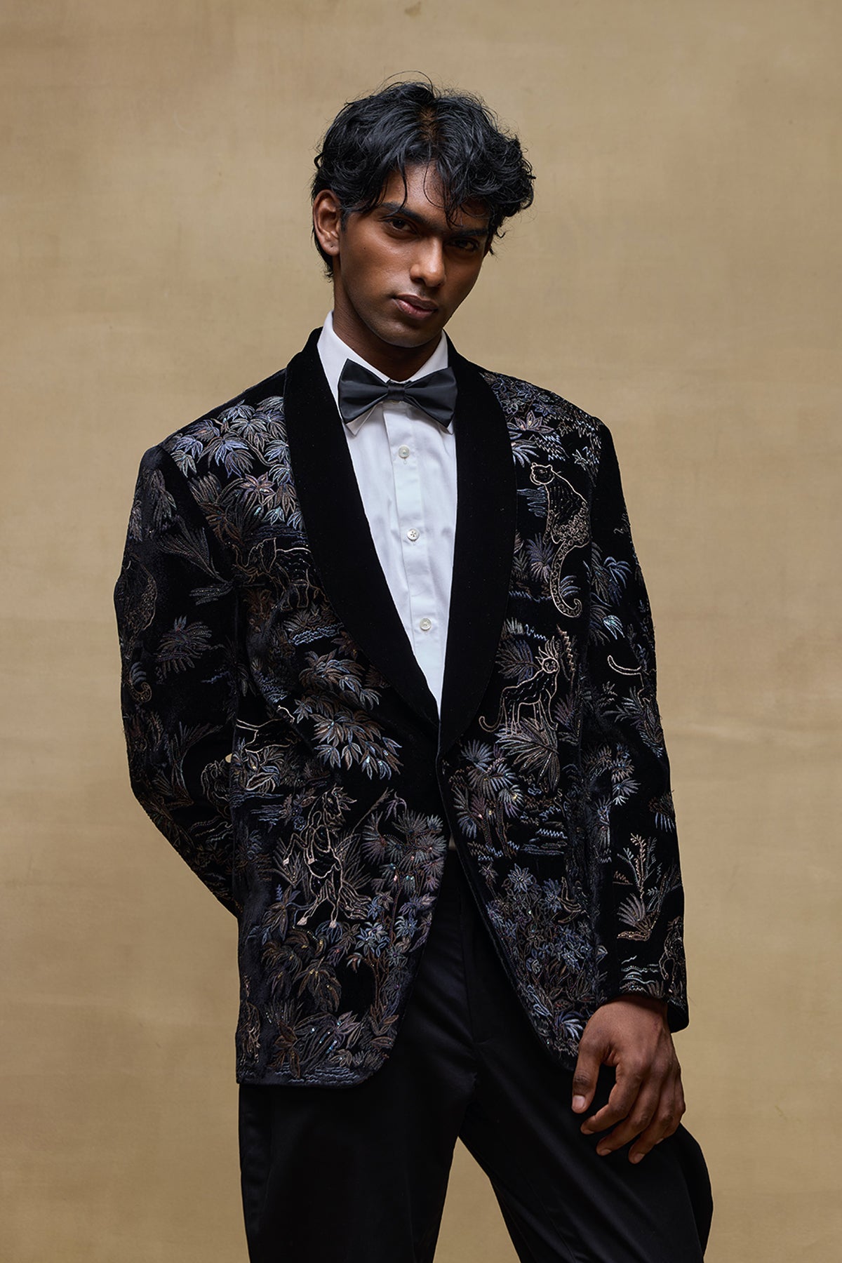 Black Elite Mens Tuxedo