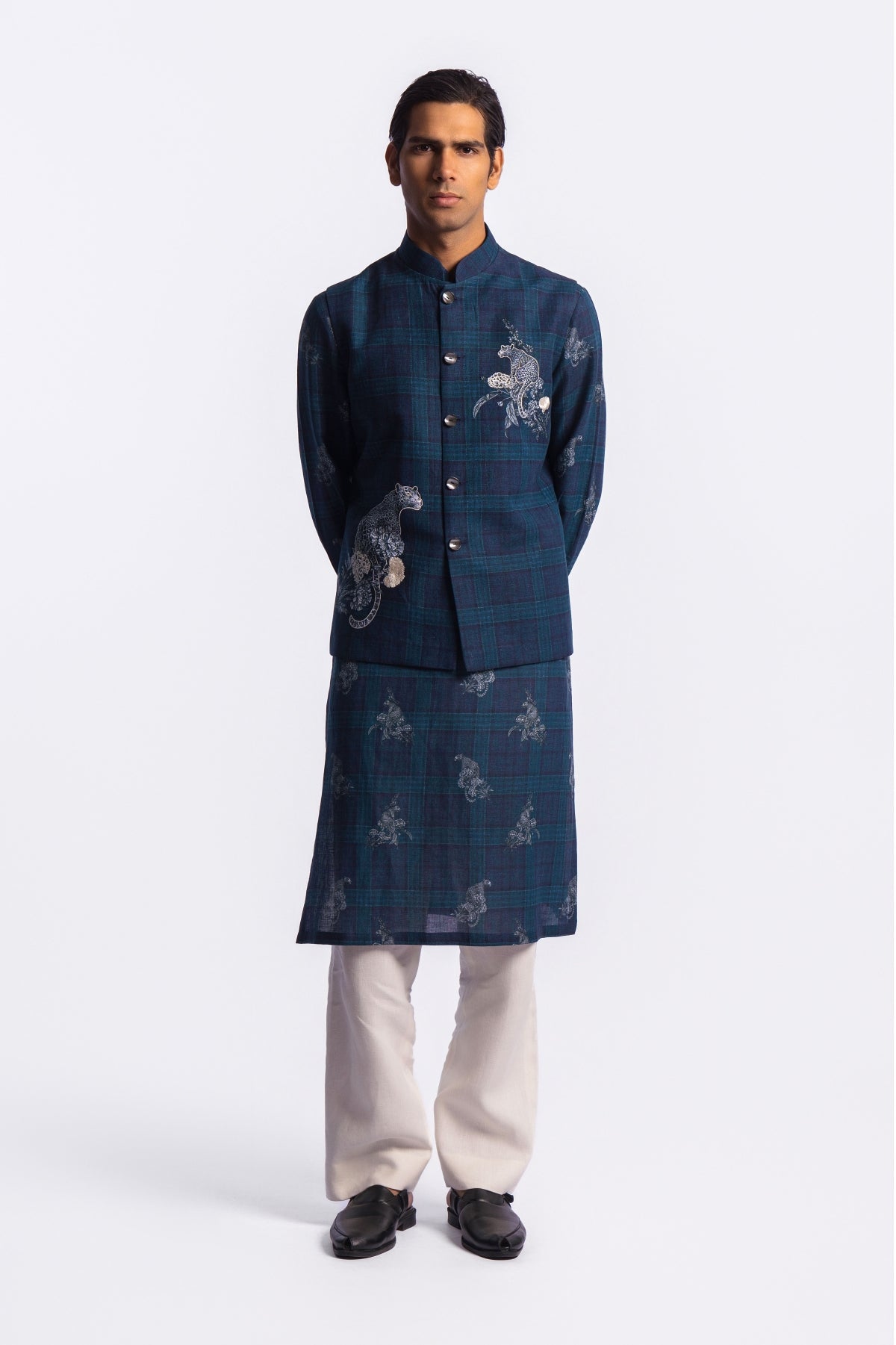 Digital Print Men's Bundi