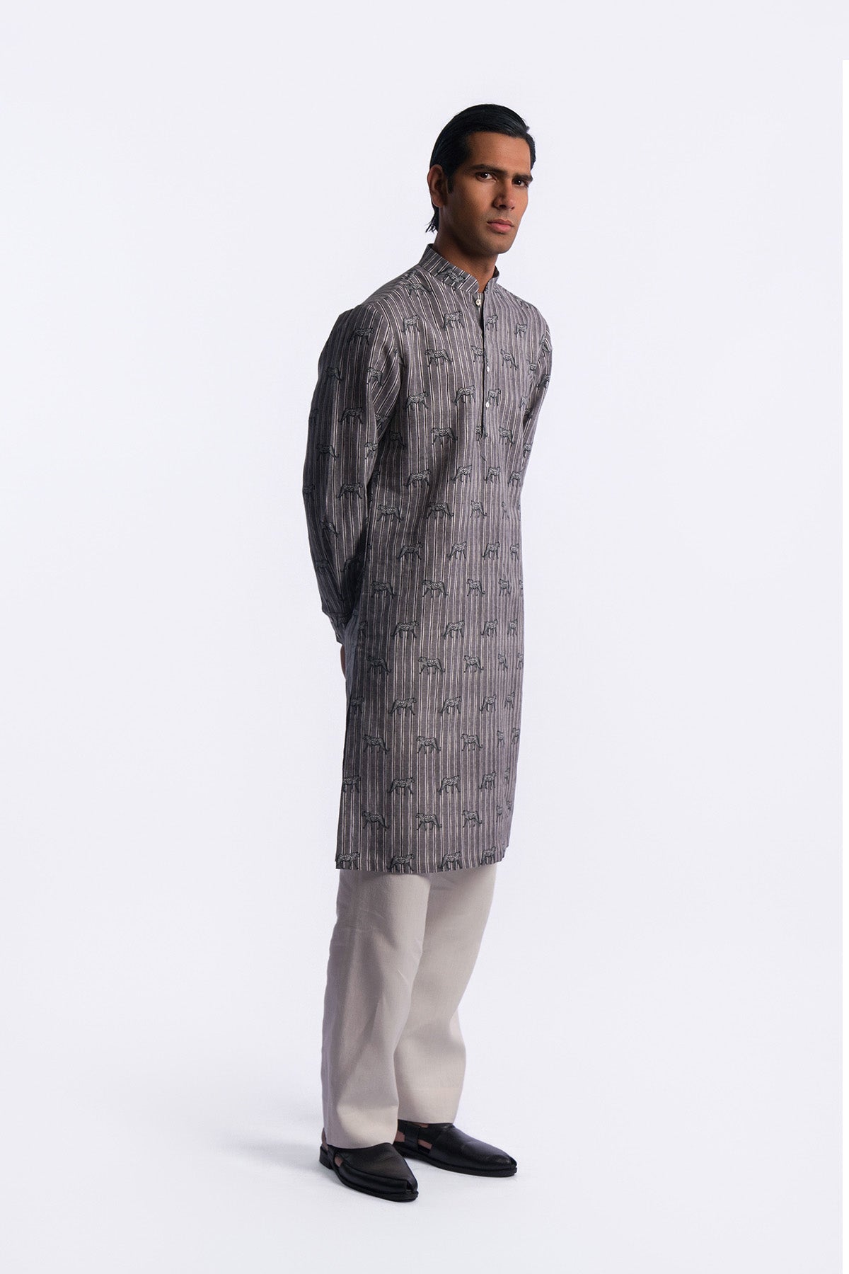 Digital Print Men's Kurta