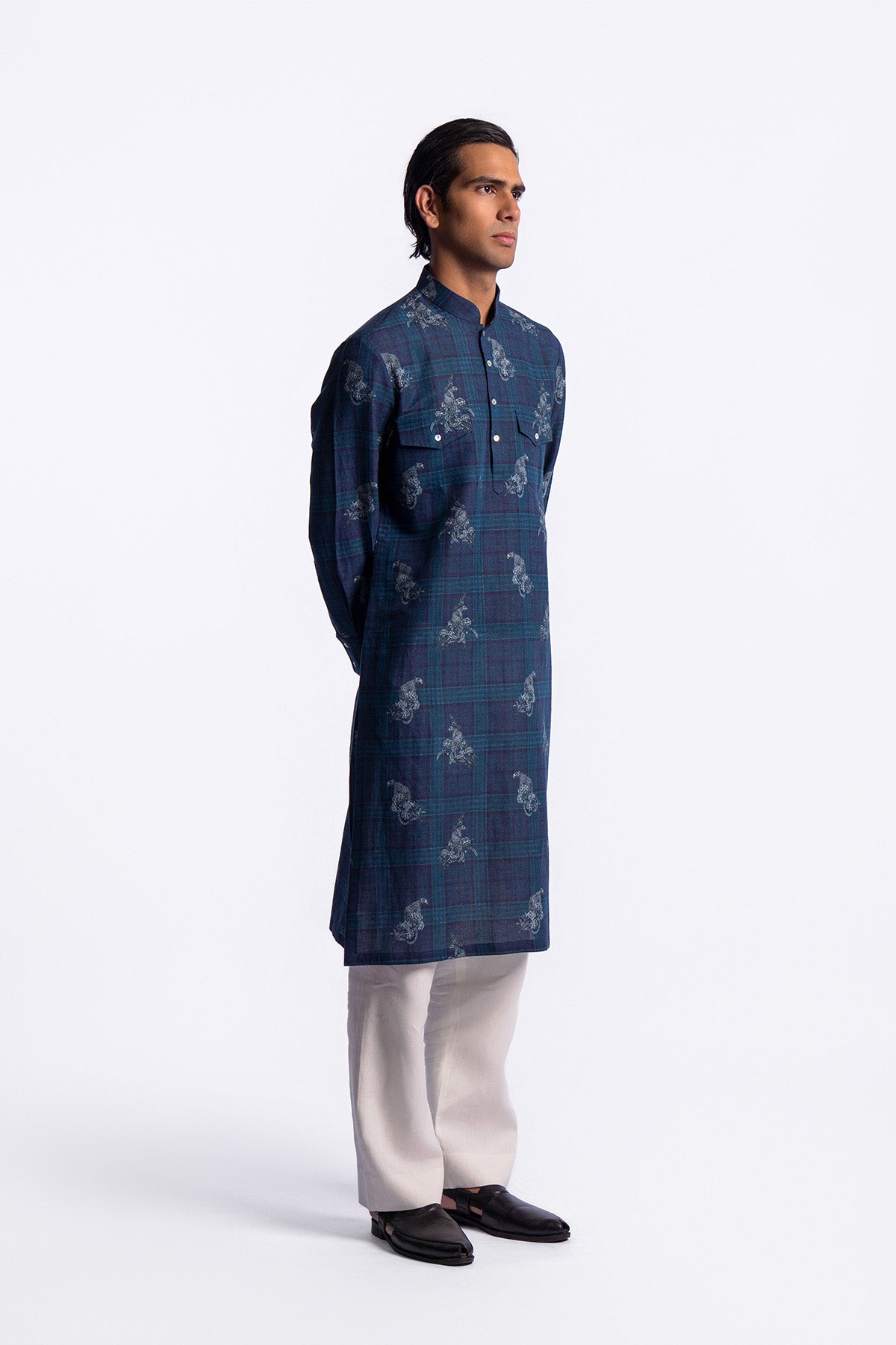 Digital Print Men's Kurta