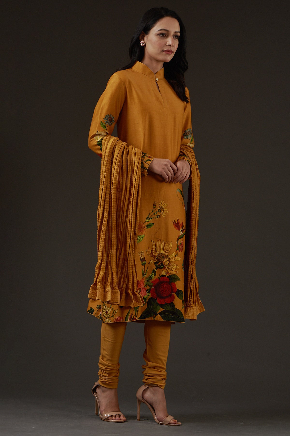 Printed Straight Kurta Set