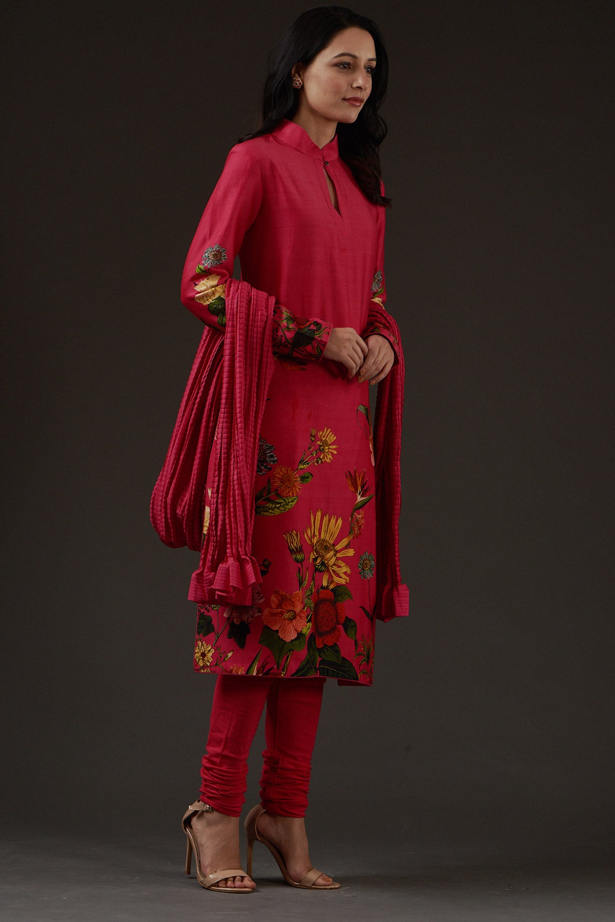 Printed Straight Kurta Set