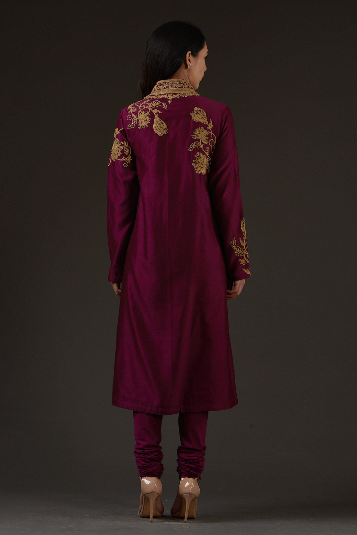 Embroidered Straight Kurta Set