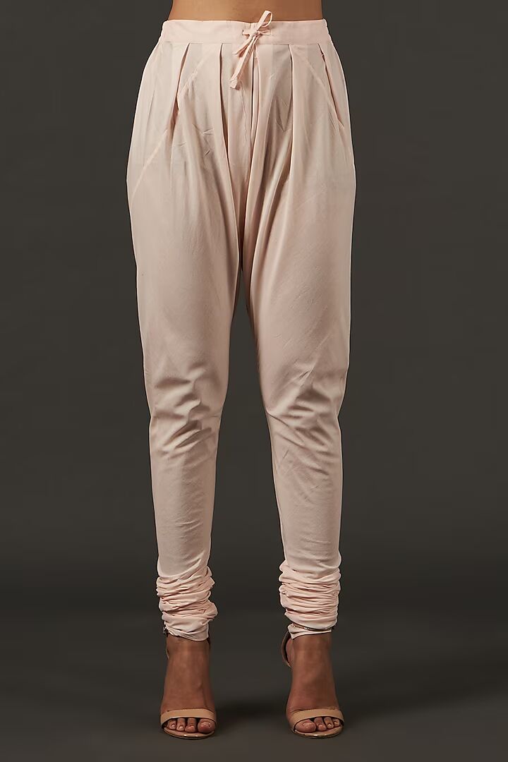 Chanderi Anarkali Set With Floral Digital Print-RTS