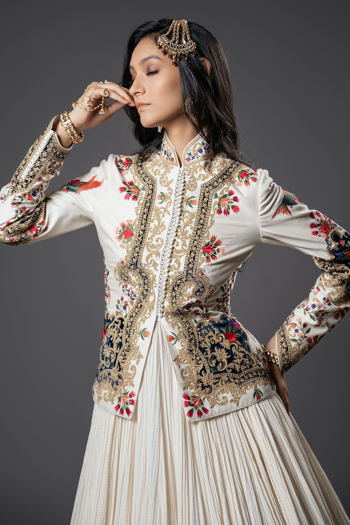 Women'S Embroidery Jacket Only