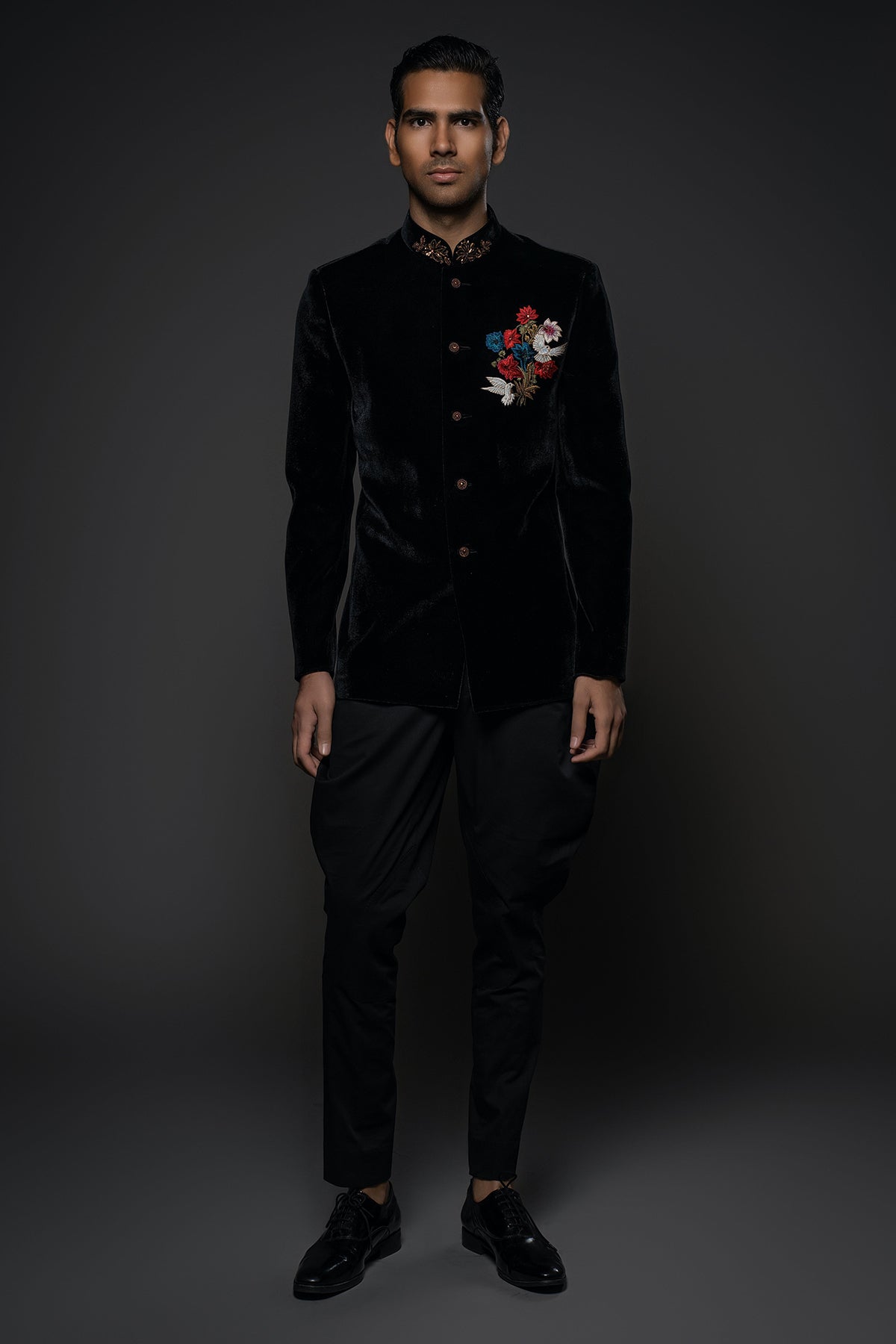 Men'S Embroidery Bandgala