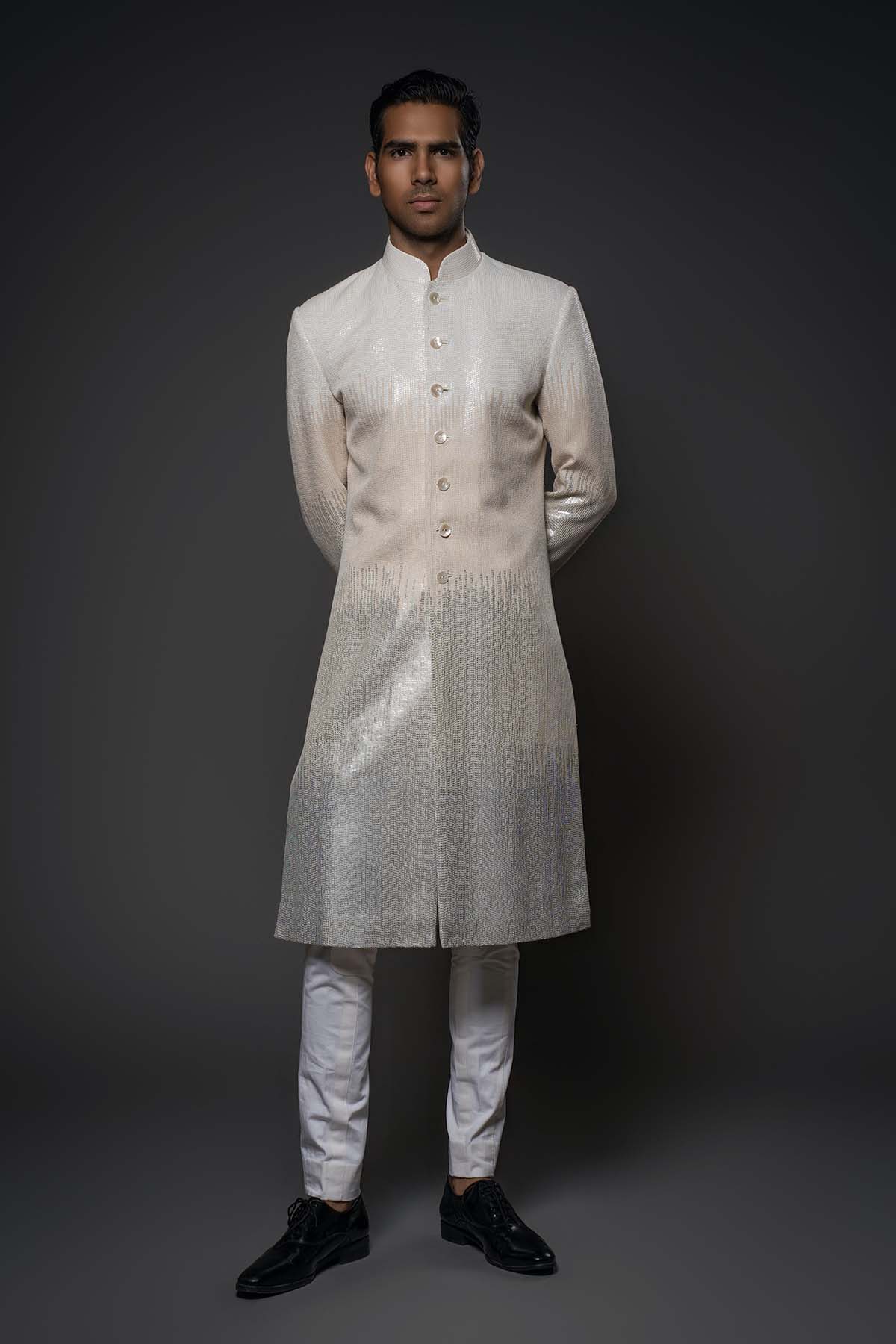 Men'S Embroidery Sherwani