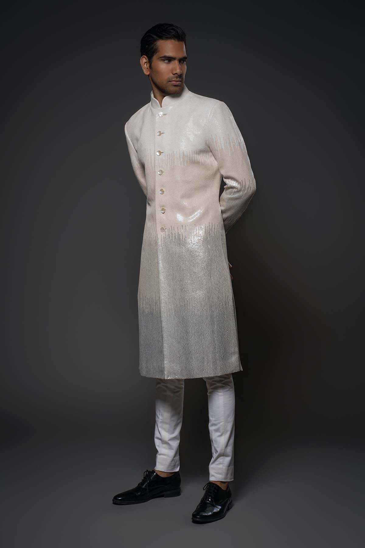 Men'S Embroidery Sherwani