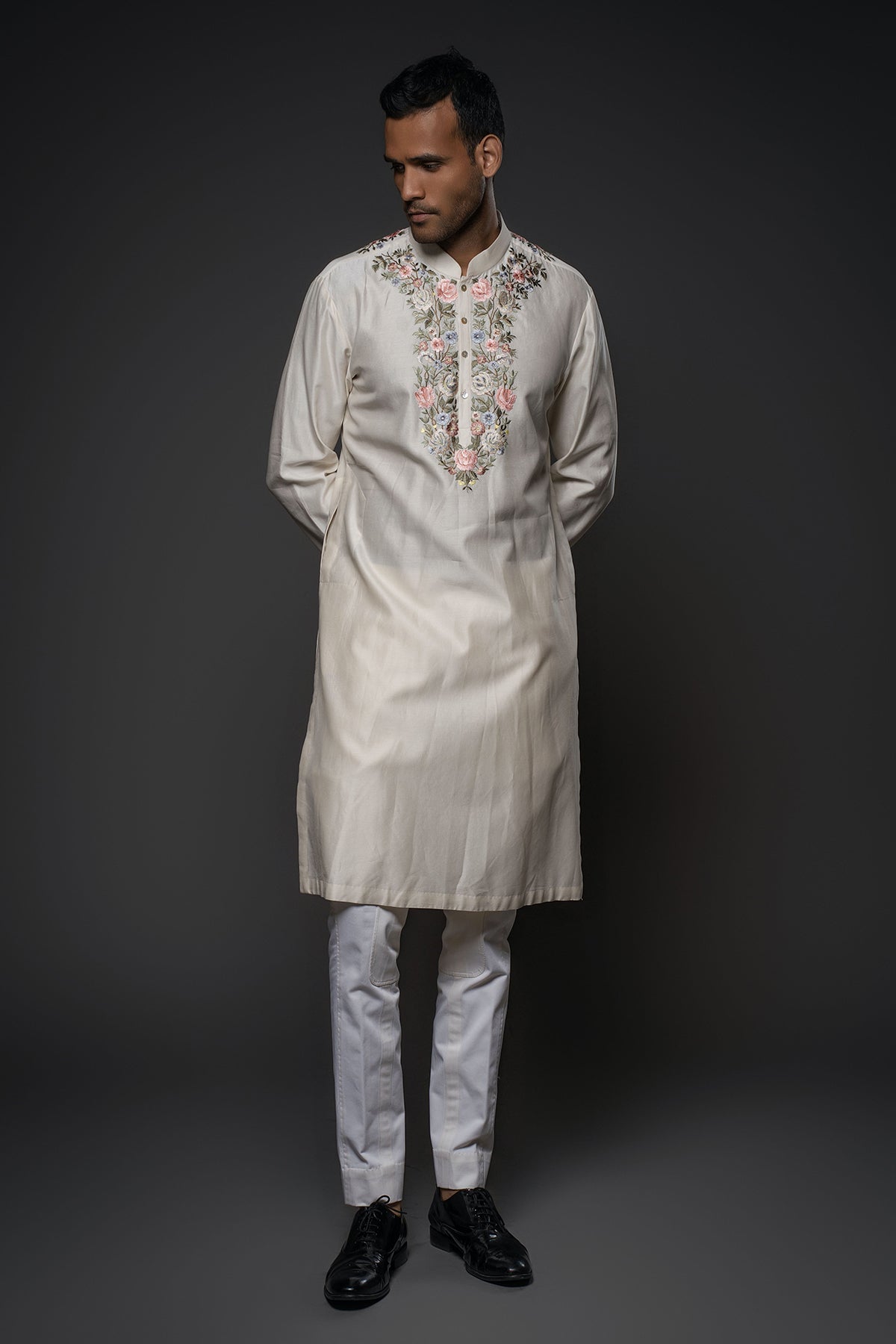 Men'S Embroidery Kurta Set