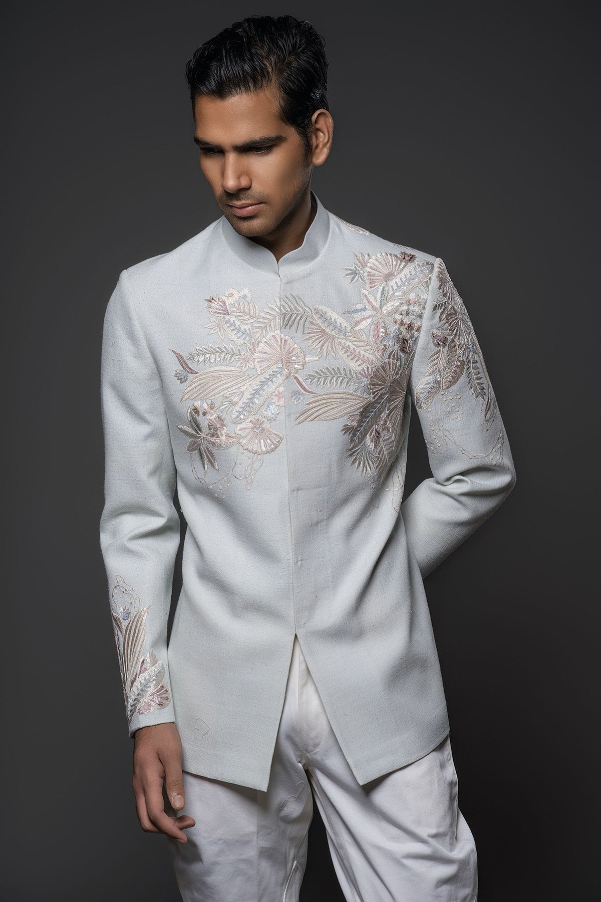 Men's Embroidery Bandgala