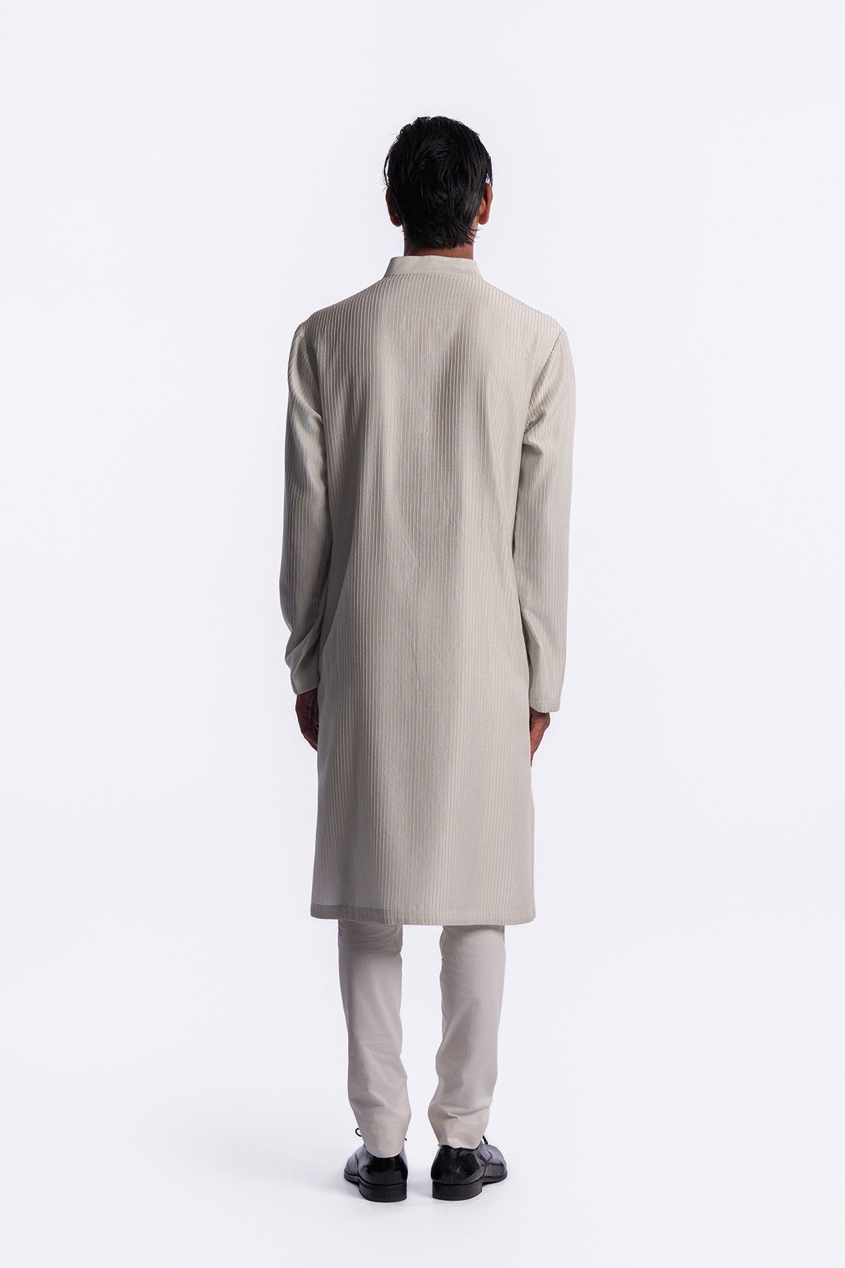 Men's Chanderi Embroidered  Kurta Set