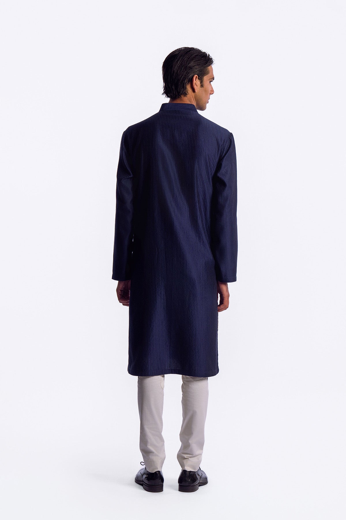 Men's Chanderi Embroidered  Kurta Set