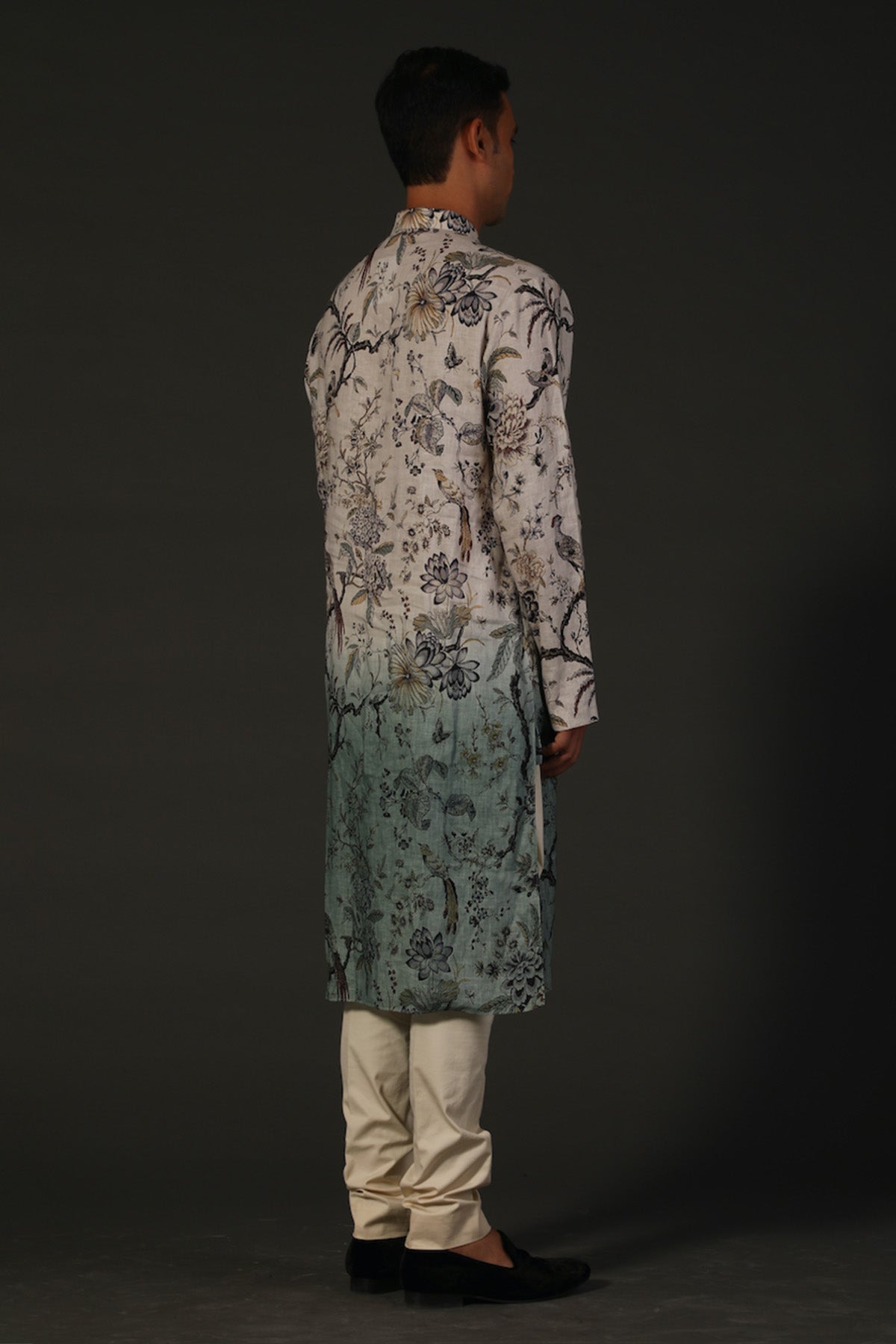 Men's Printed Kurta Set