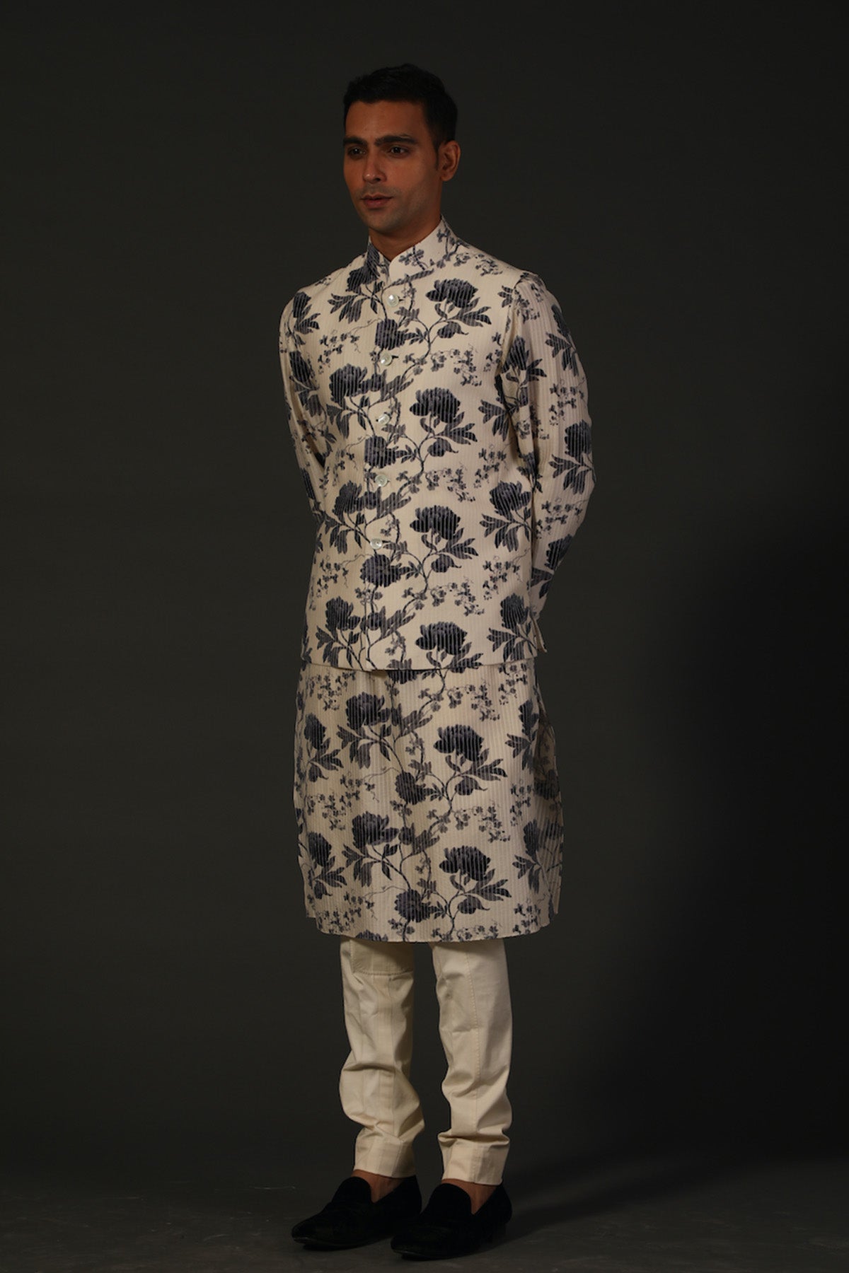 Men's Printed Kurta Set