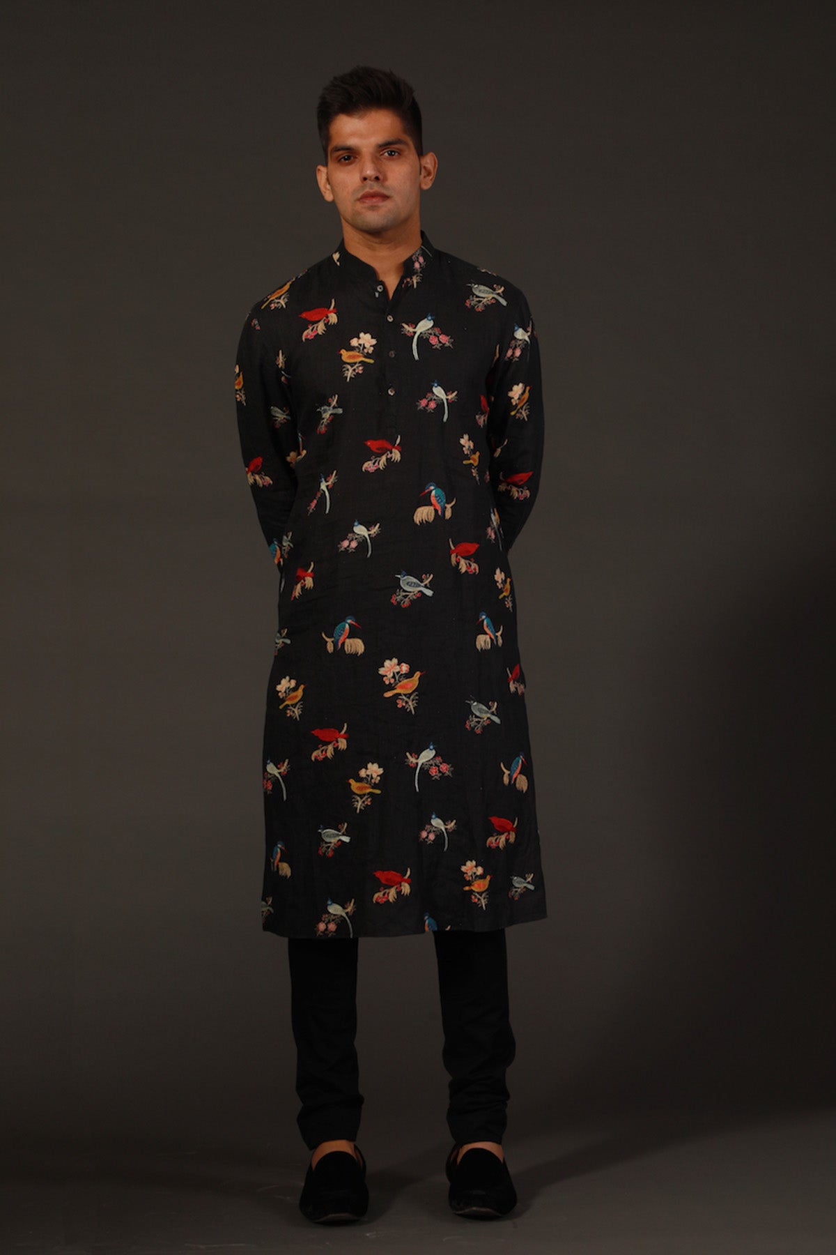 Men's Printed Kurta Set