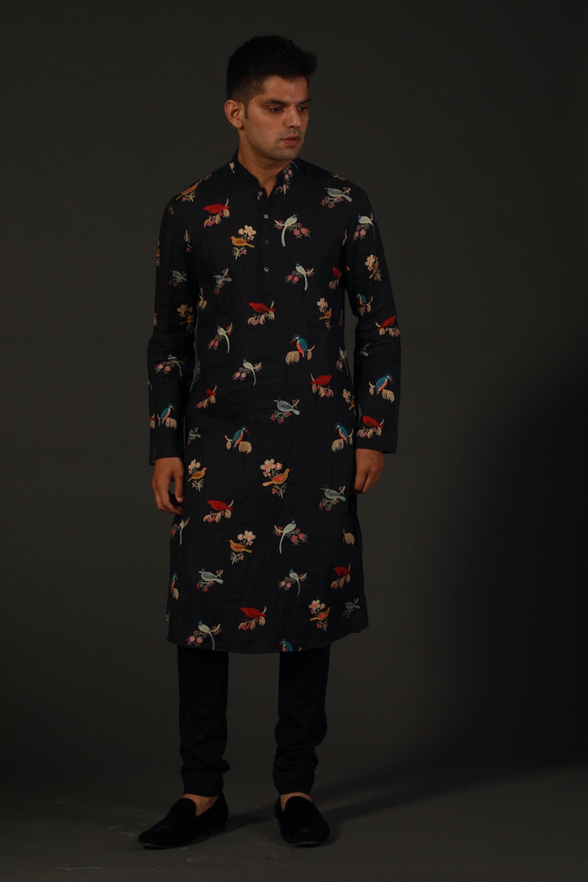 Men's Printed Kurta Set