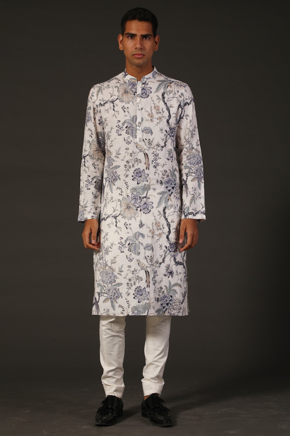 Men's Printed Kurta Set