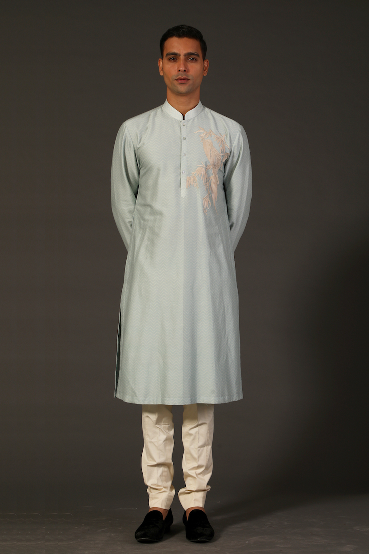 Men's Printed Kurta Set