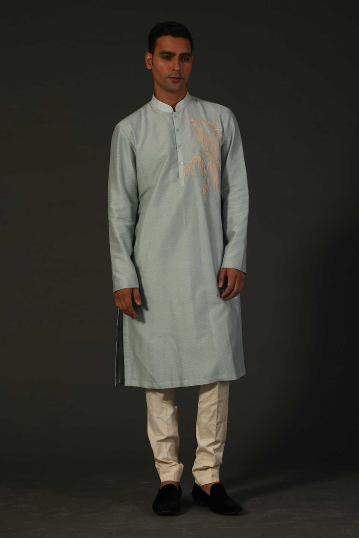 Men's Printed Kurta Set