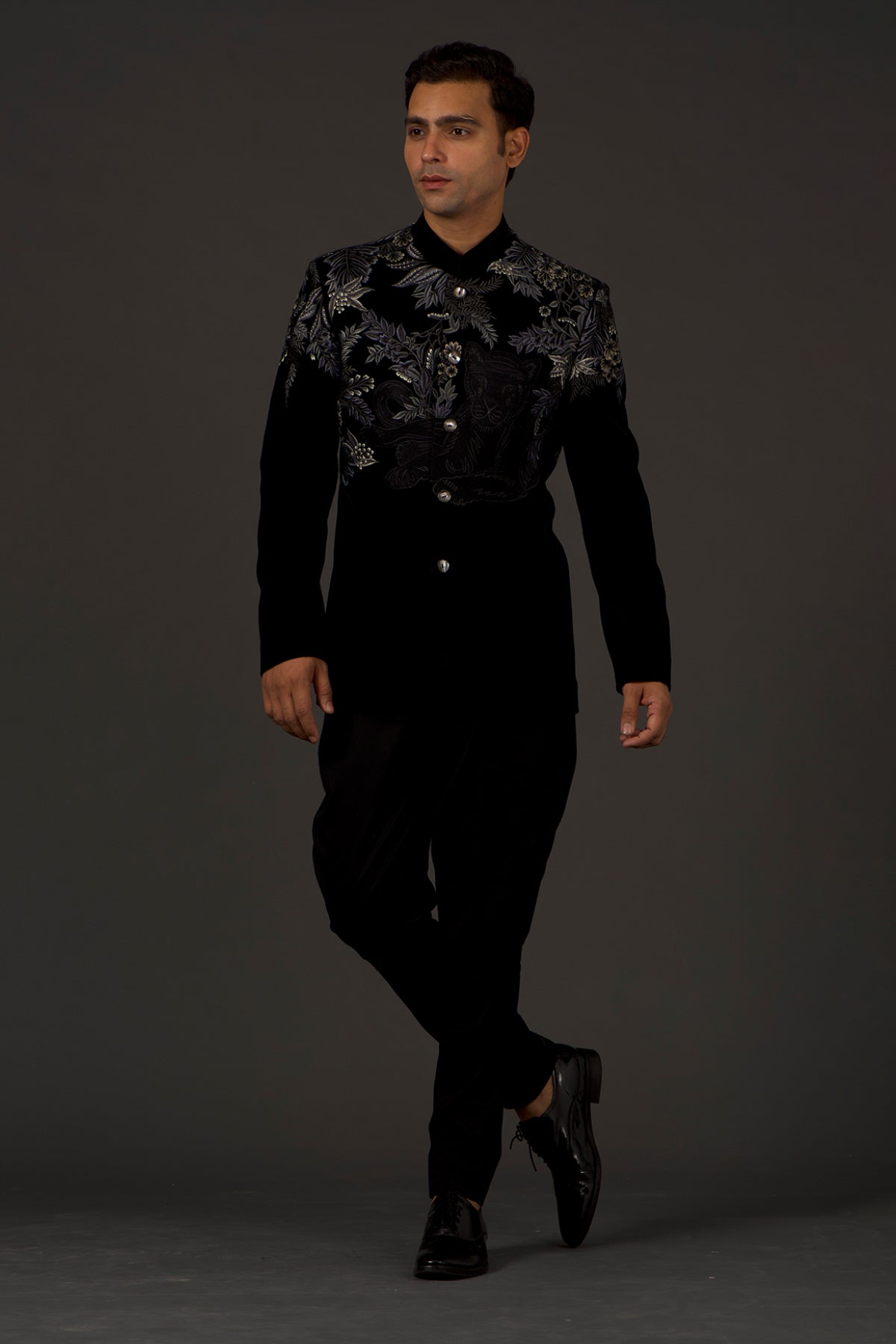 Men's Embroidery Bandhgala