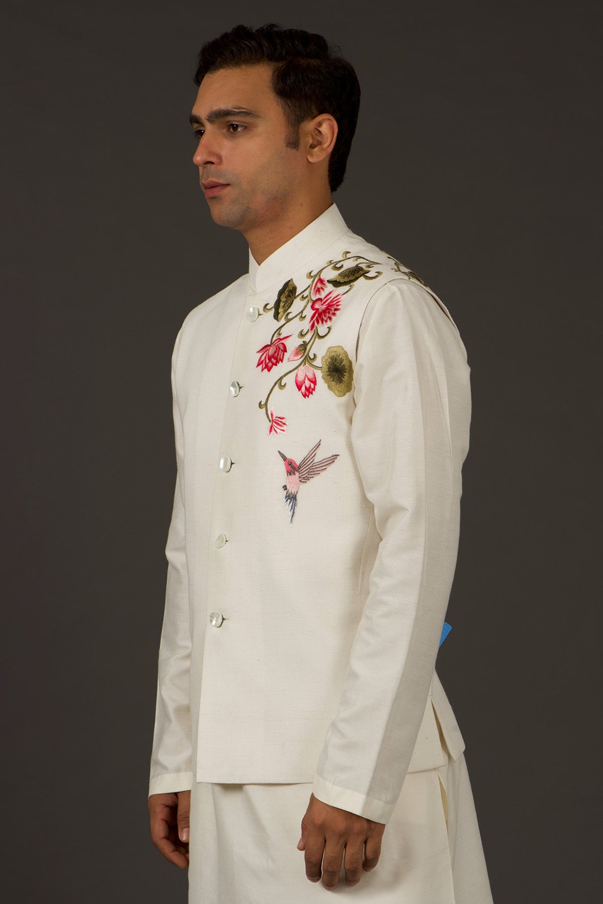 Men's Embrodery Nehru Jacket