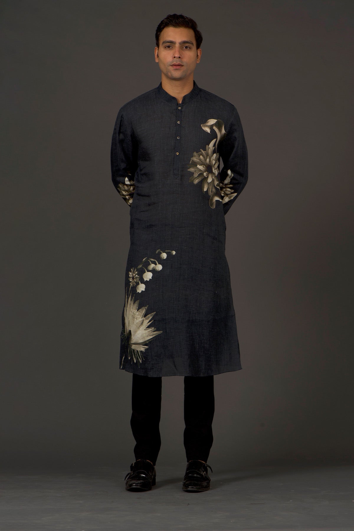 Men's Printed Kurta Set