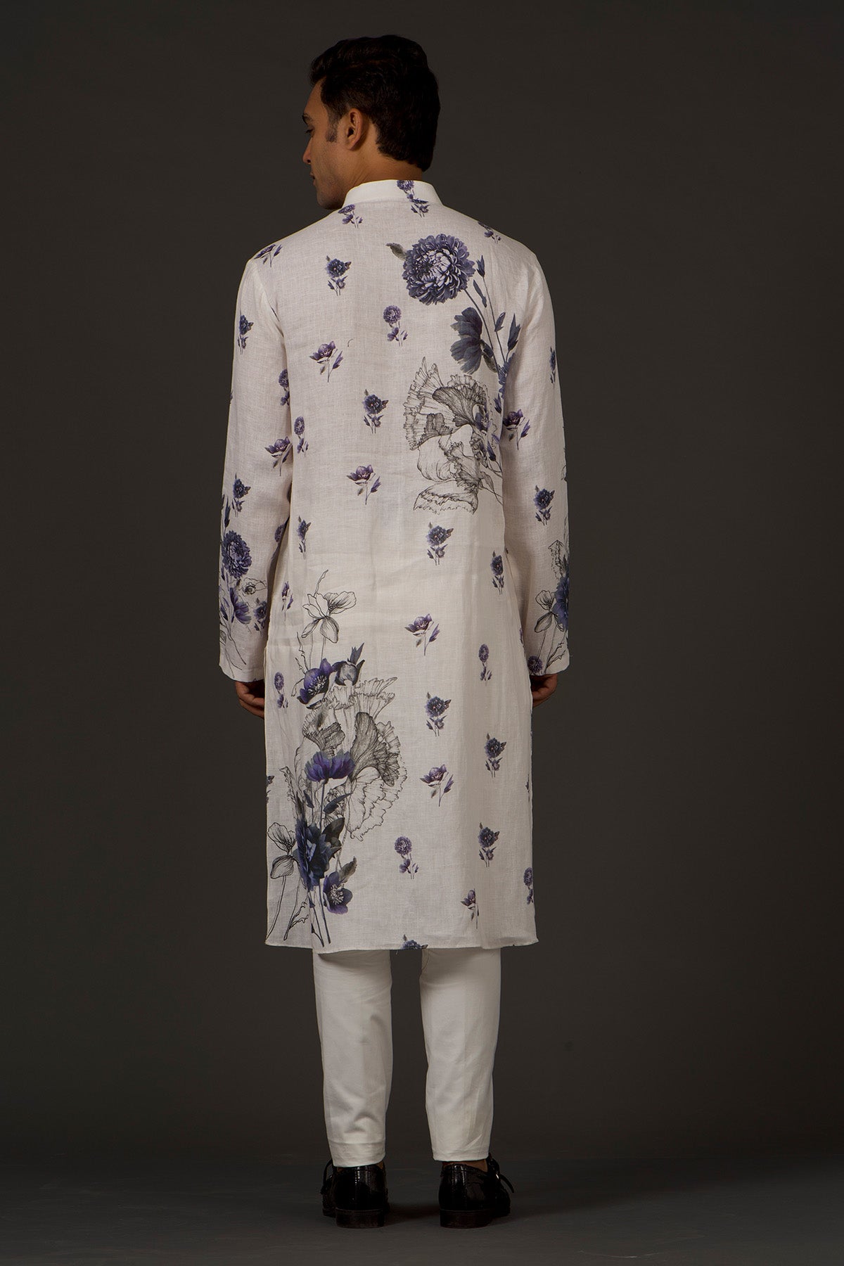 Men's Printed Kurta Set