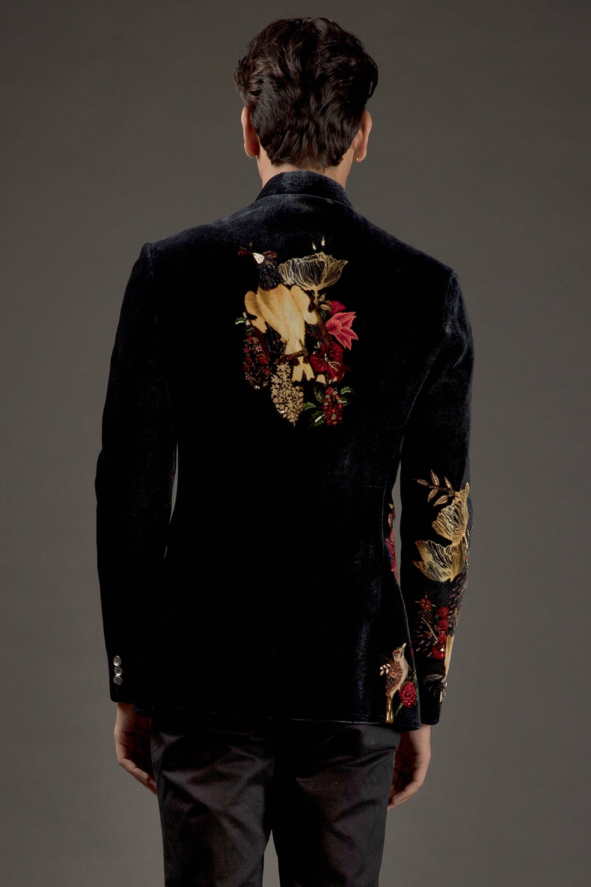 Men's Embroidered Bandhgala