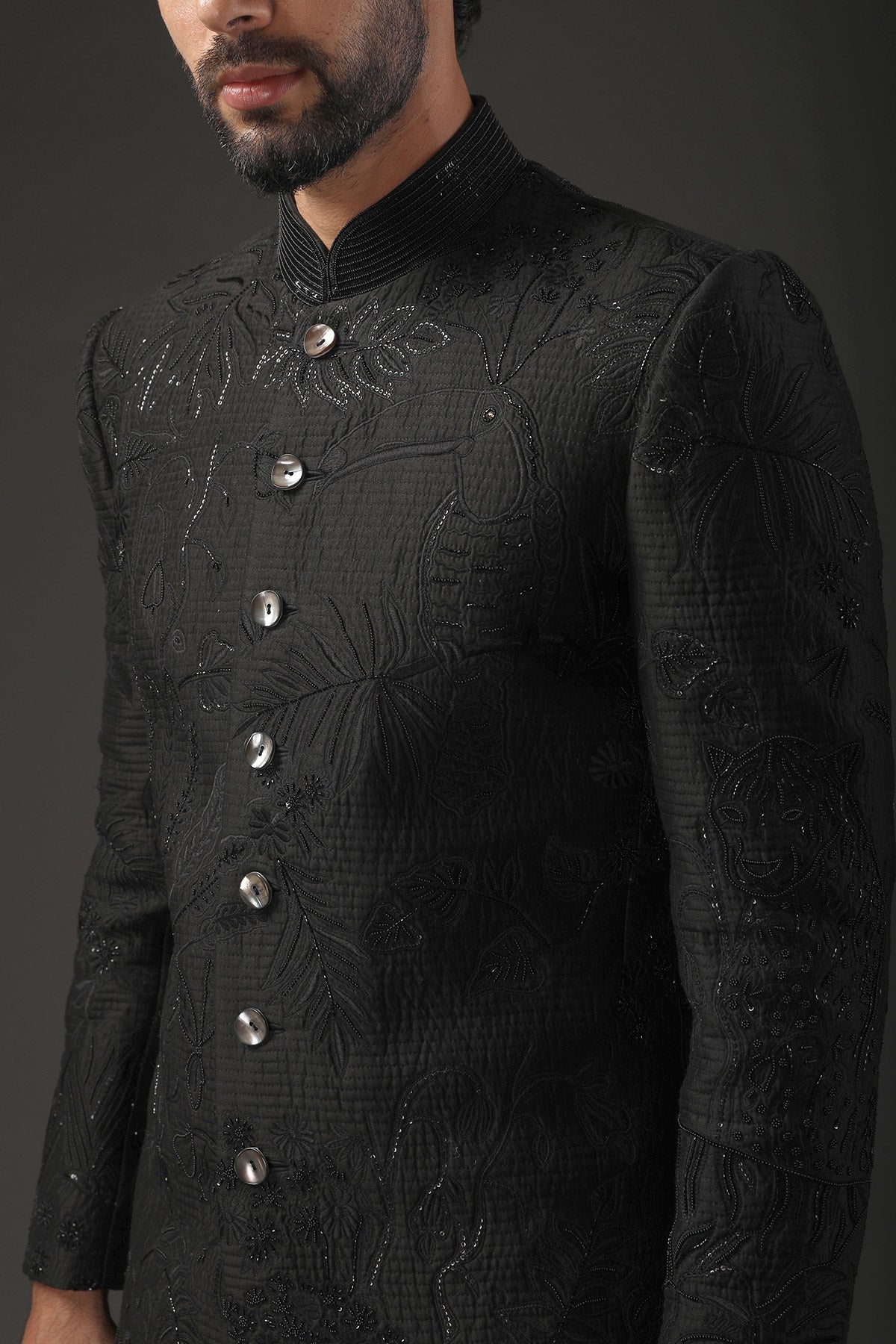 Men's Embroidered Sherwani