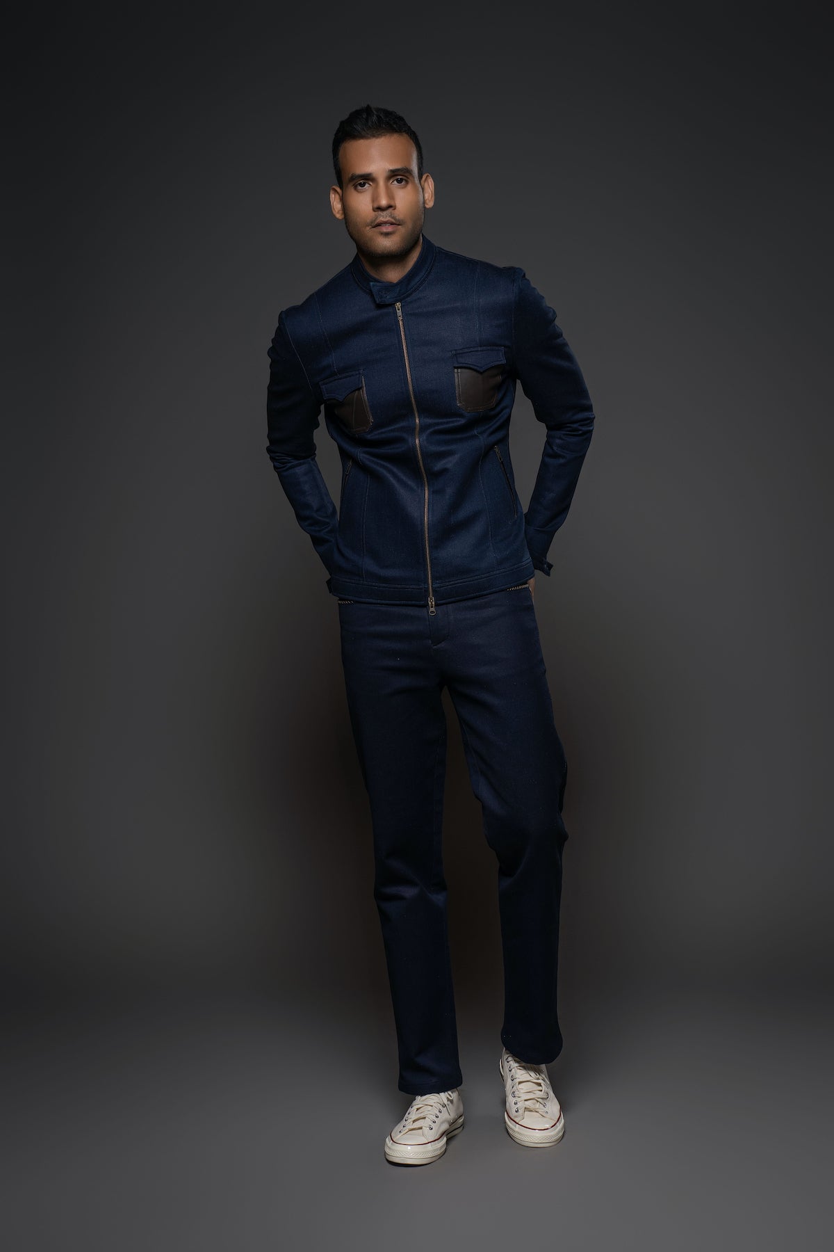 Balance By Rohit Bal Men Denim Jacket