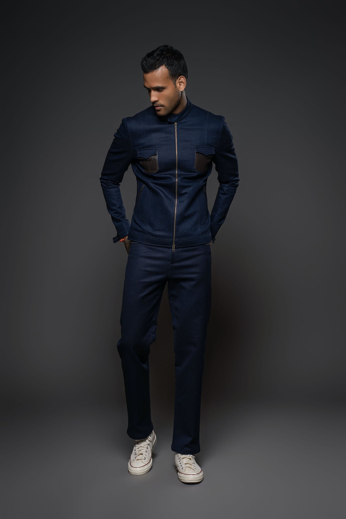 Balance By Rohit Bal Men Denim Jacket