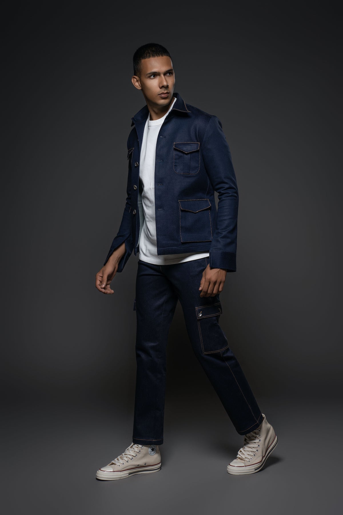 Balance By Rohit Bal Men Denim Jacket