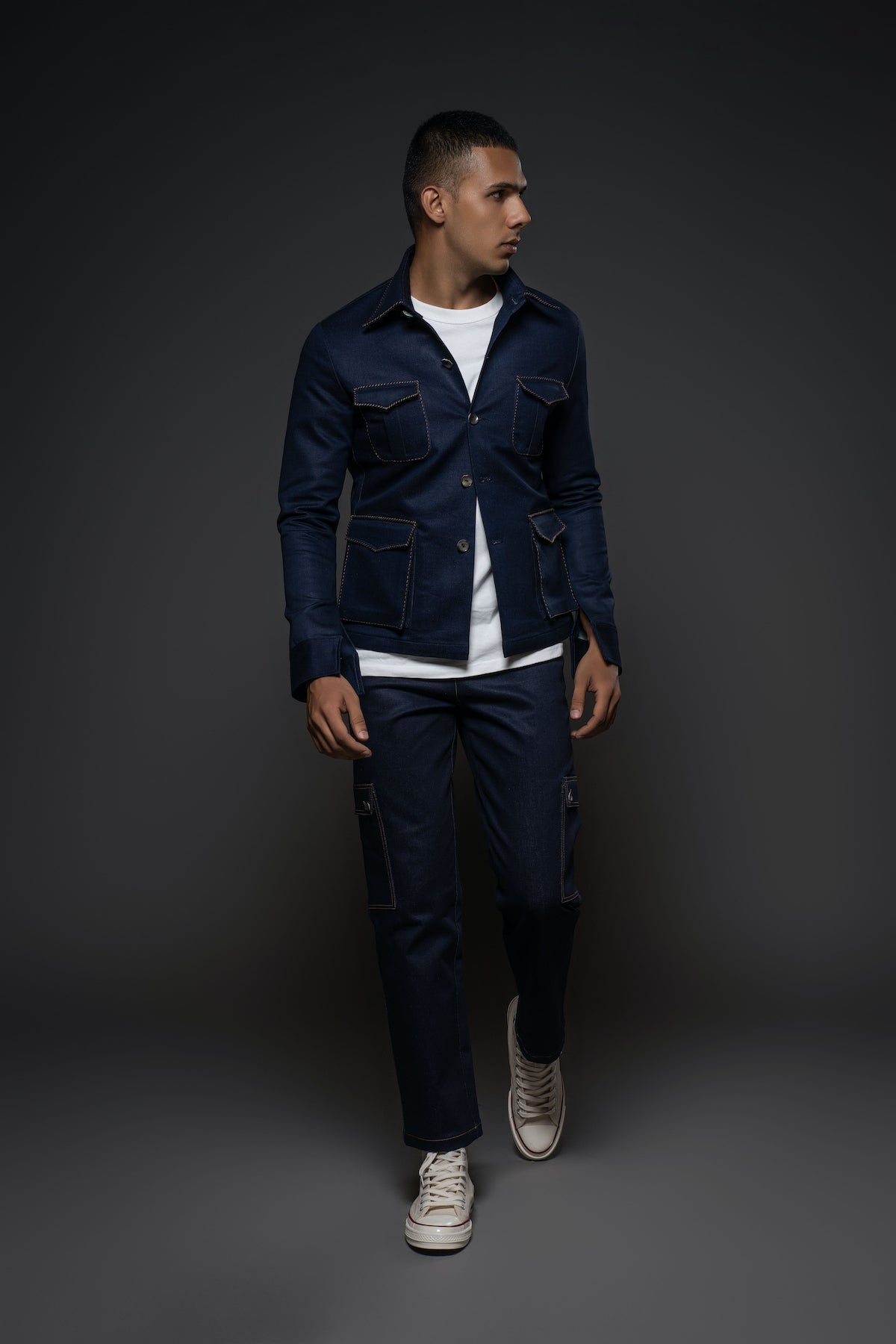 Balance By Rohit Bal Men Denim Jacket