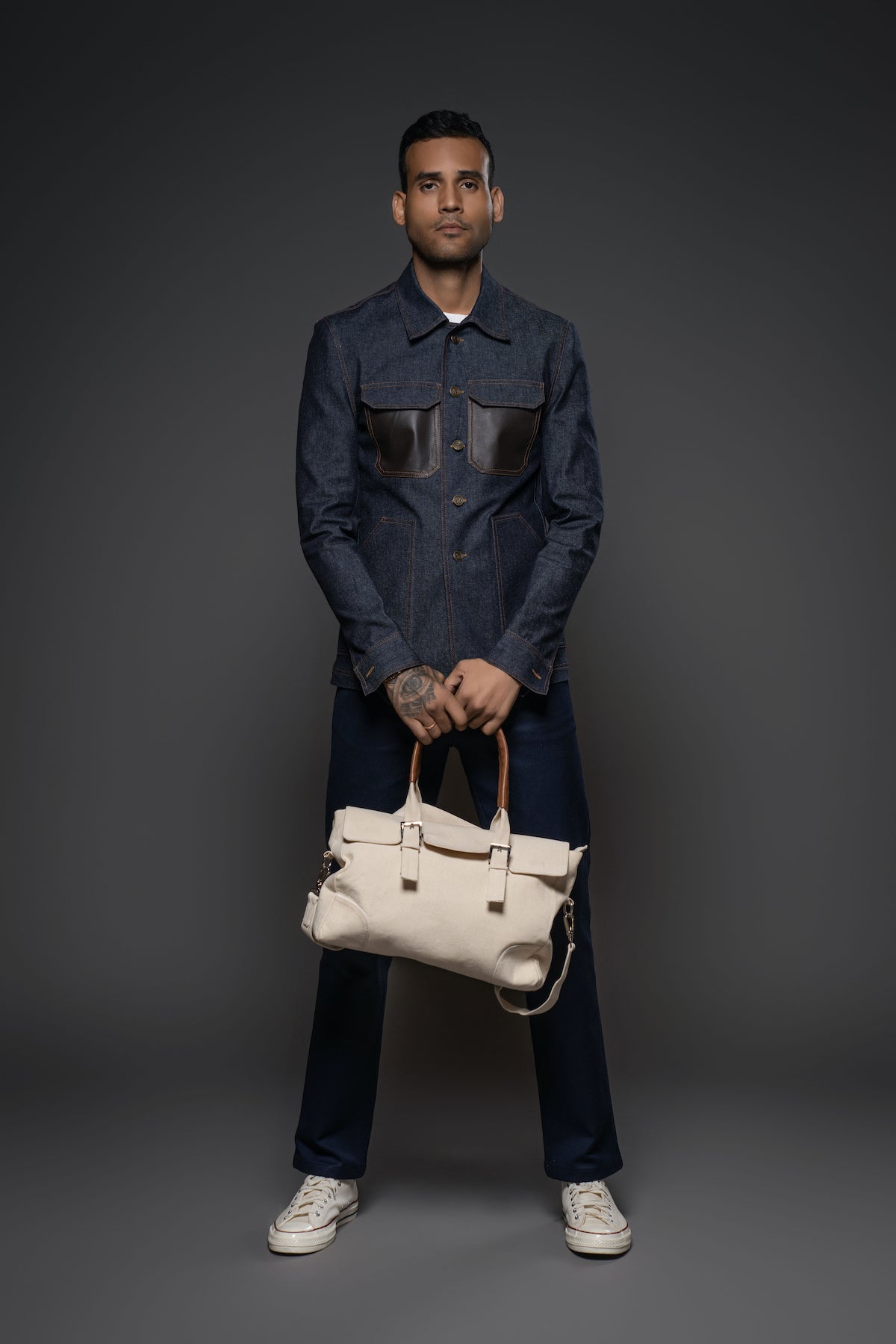 Balance By Rohit Bal Men Denim Jacket