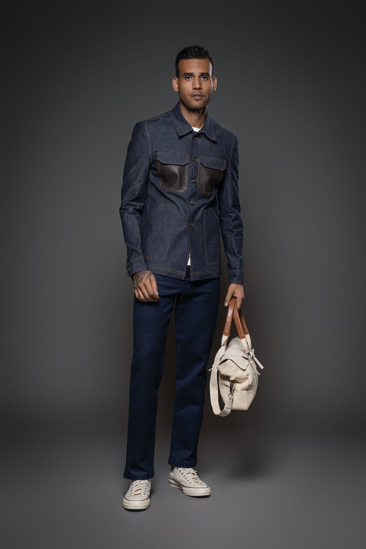 Balance By Rohit Bal Men Denim Jacket