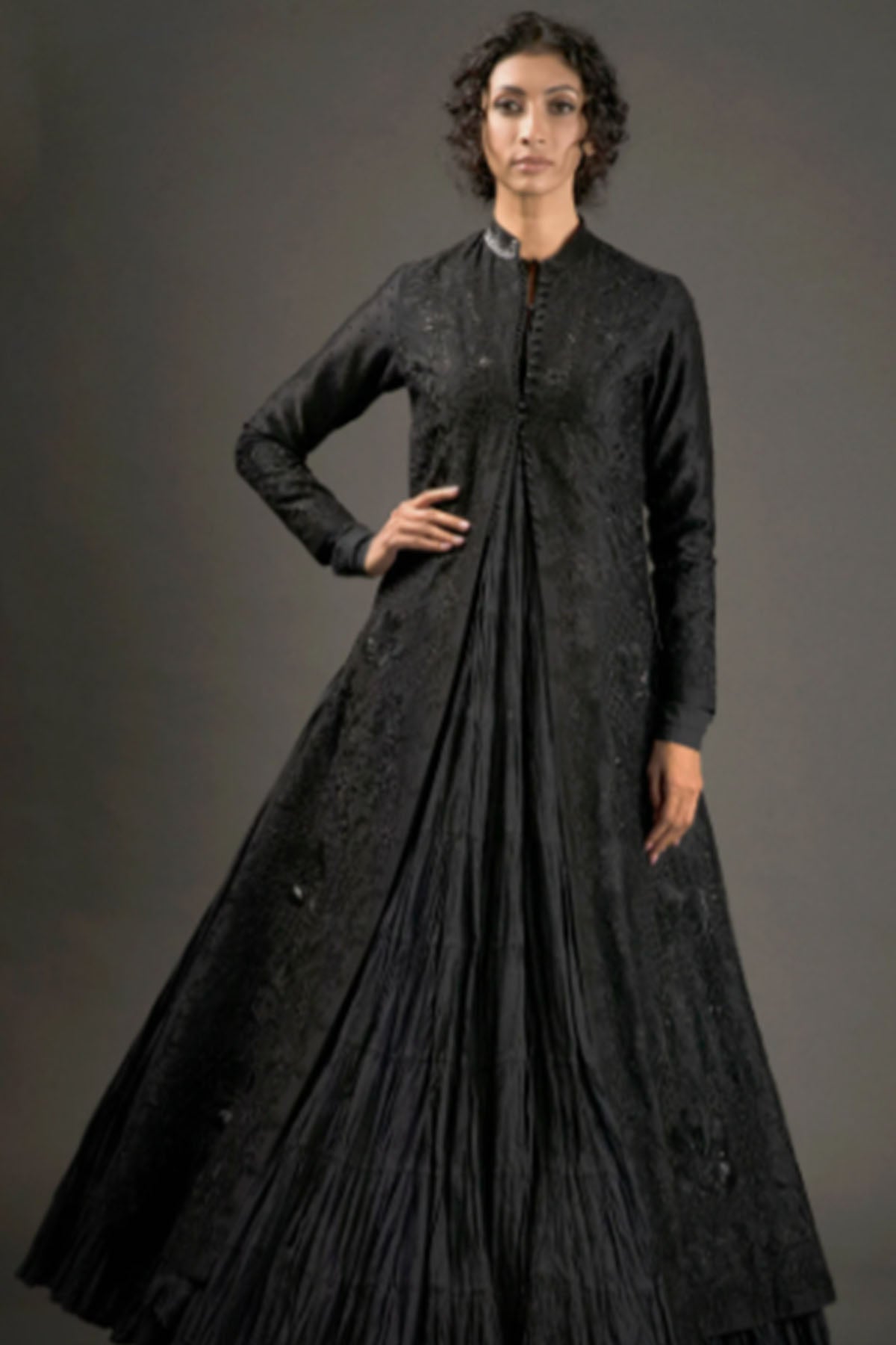 Women'S Embroidered Long Jacket