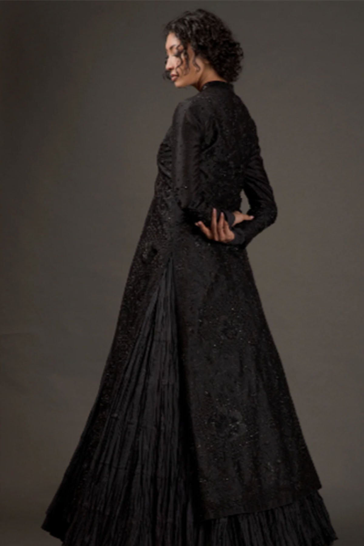 Women'S Embroidered Long Jacket