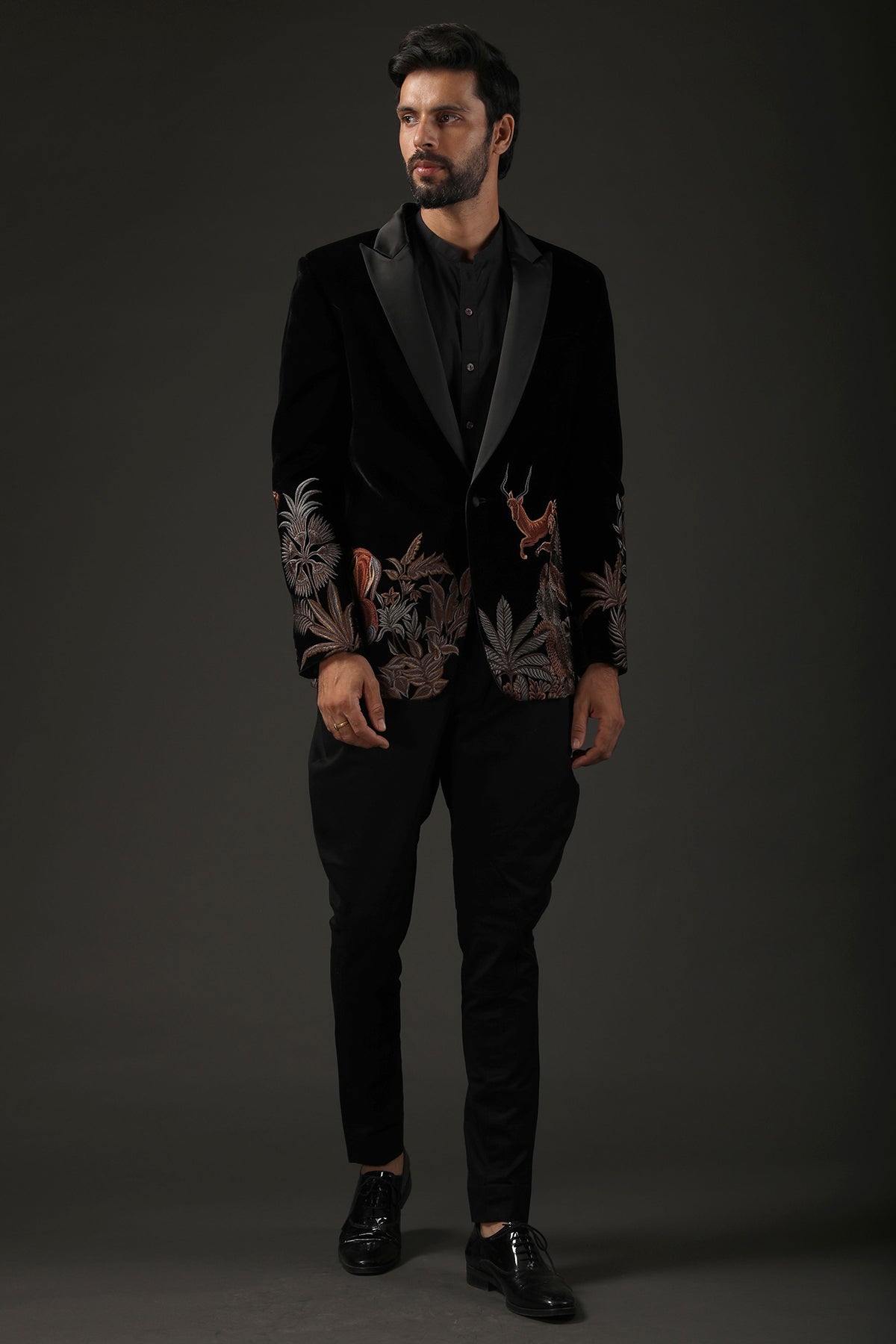 Men's Embroidered Tuxedo