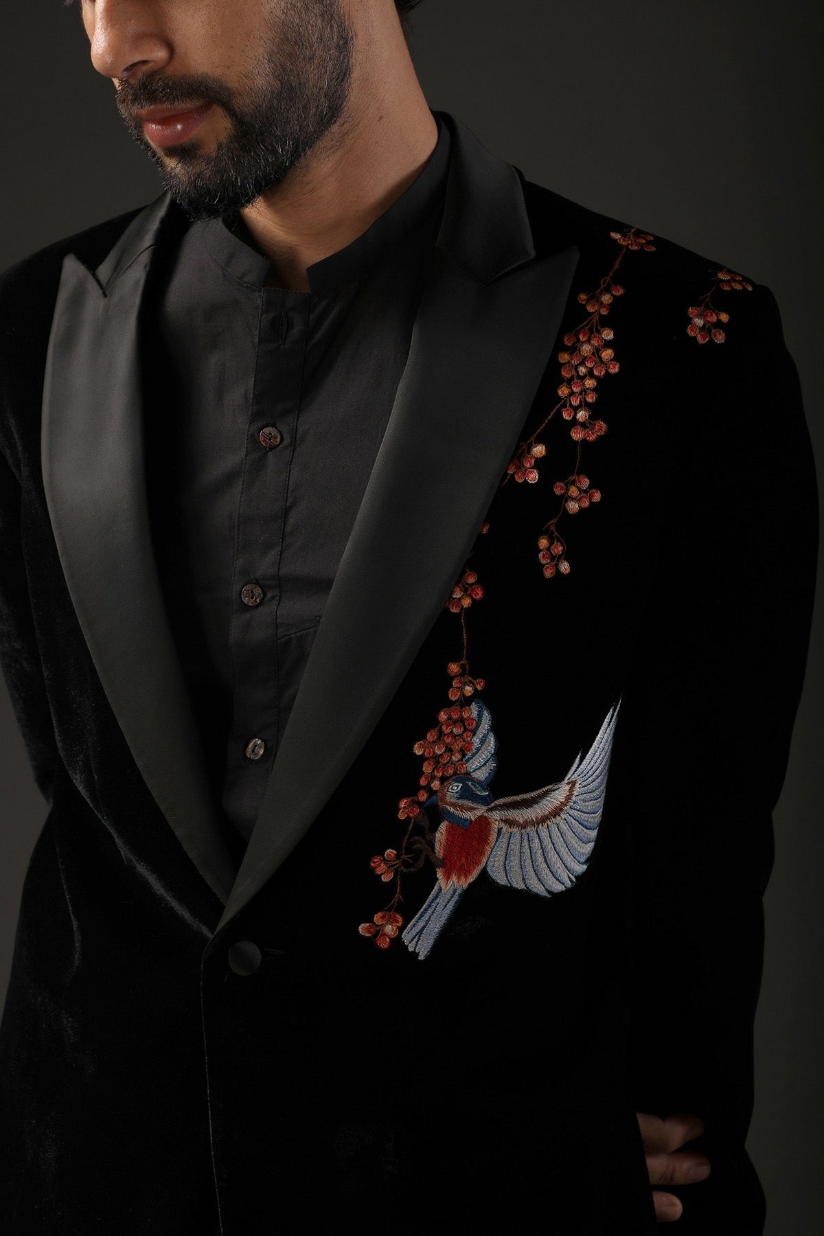 Men's Embroidered Tuxedo