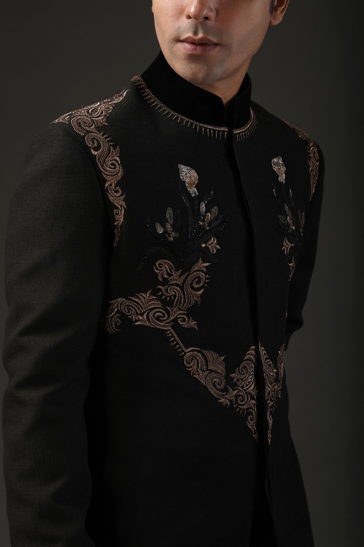 Men's Embroidered Sherwani