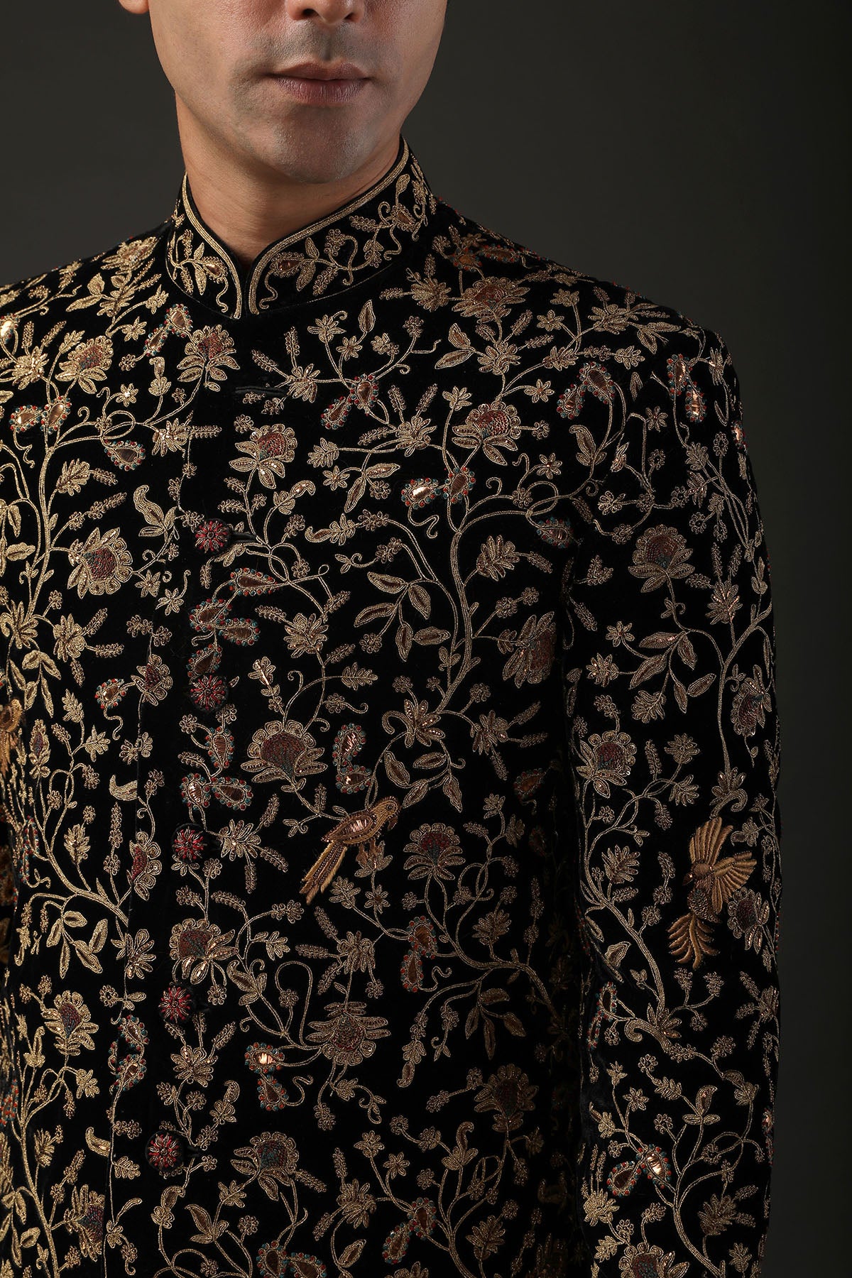 Men's Embroidered Sherwani