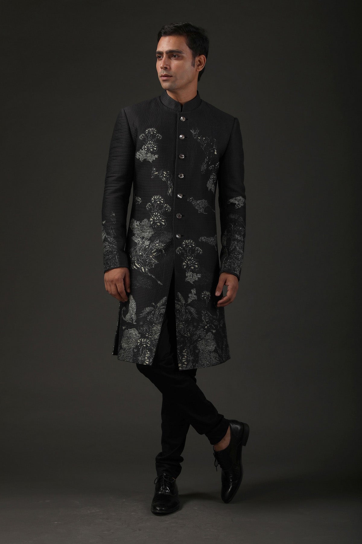 Men's Digital Printed Sherwani