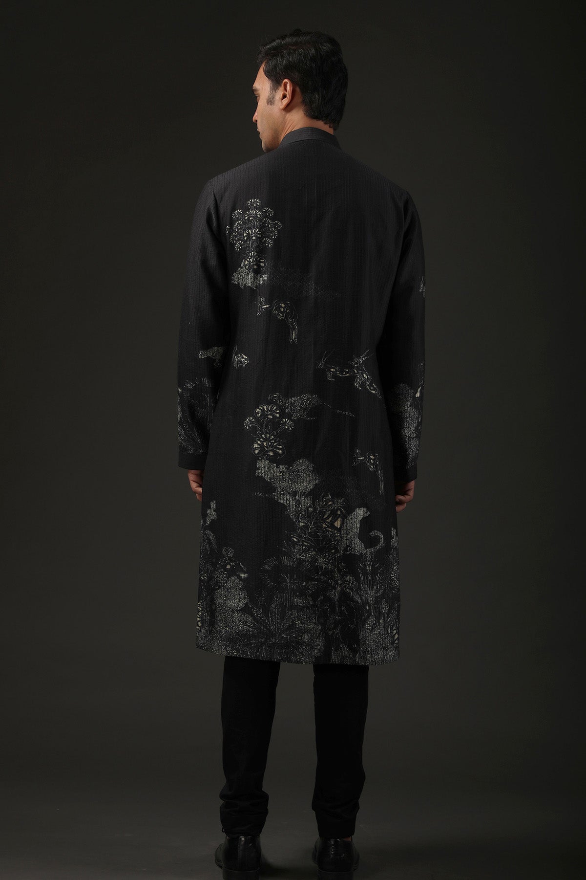 Men's Digital Printed Kurta Set