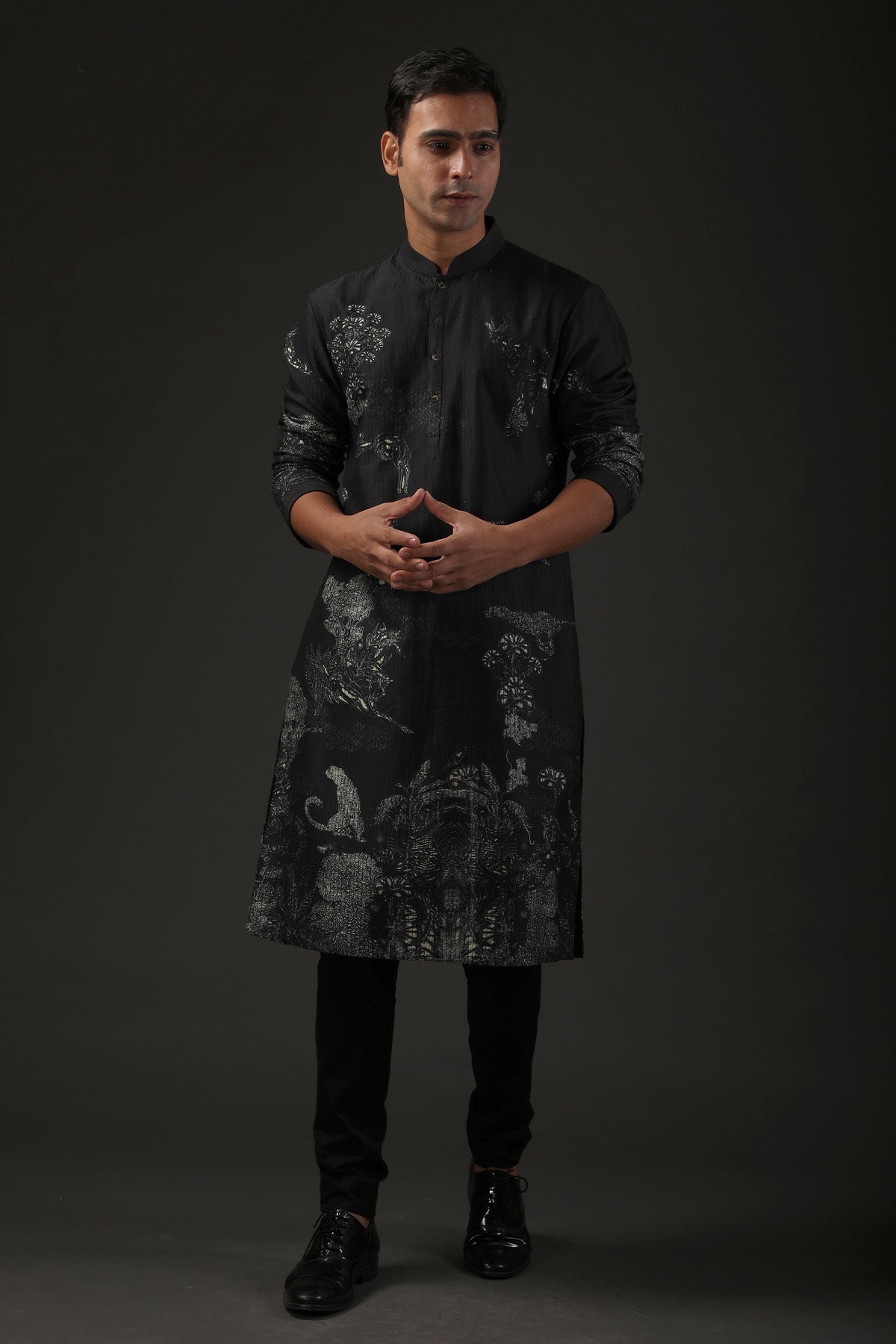 Men's Digital Printed Kurta Set