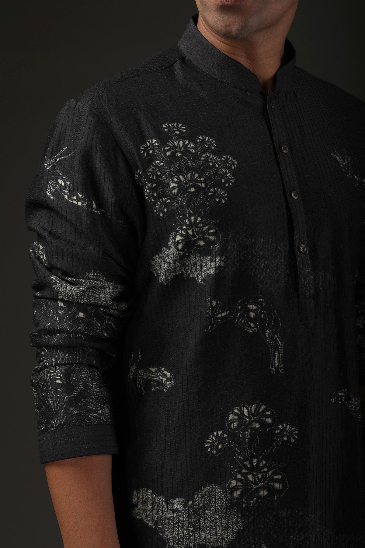 Men's Digital Printed Kurta Set