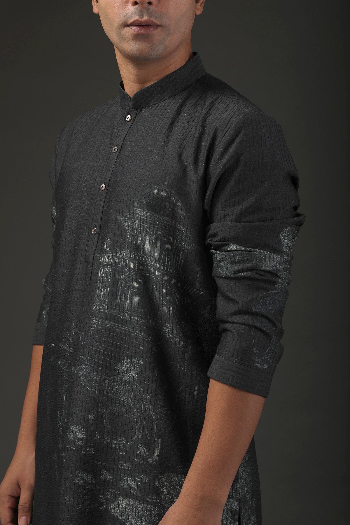 Men's Digital Printed Kurta Set