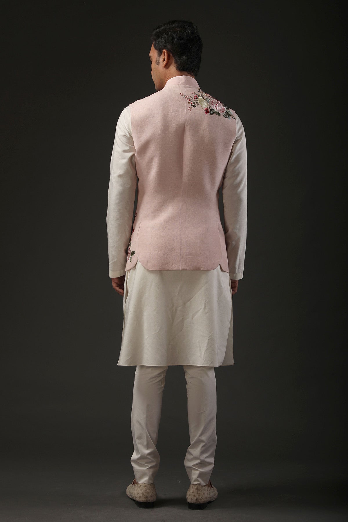 Men's Embrodered Nehru Jacket